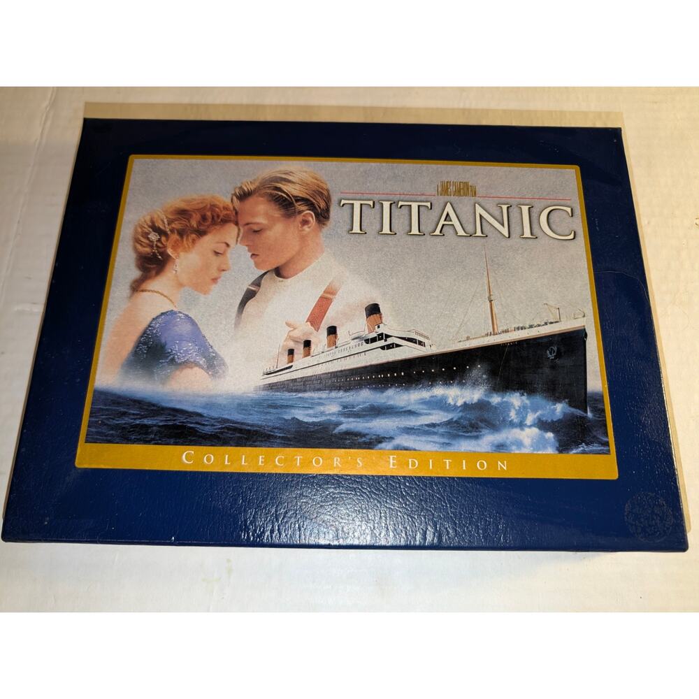 Vintage 1998 Titanic Collectors Edition VHS Tape Set New